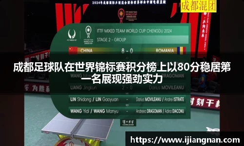 成都足球队在世界锦标赛积分榜上以80分稳居第一名展现强劲实力